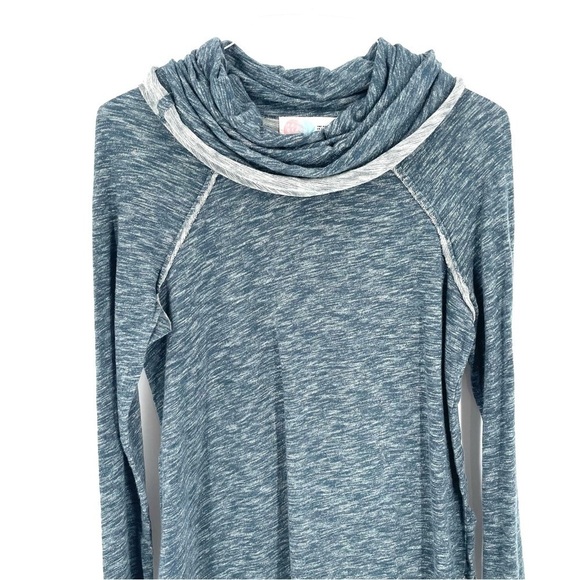 Free People Beach Cocoon Cowl Neck Pullover Tunic Top - Picture 6 of 10